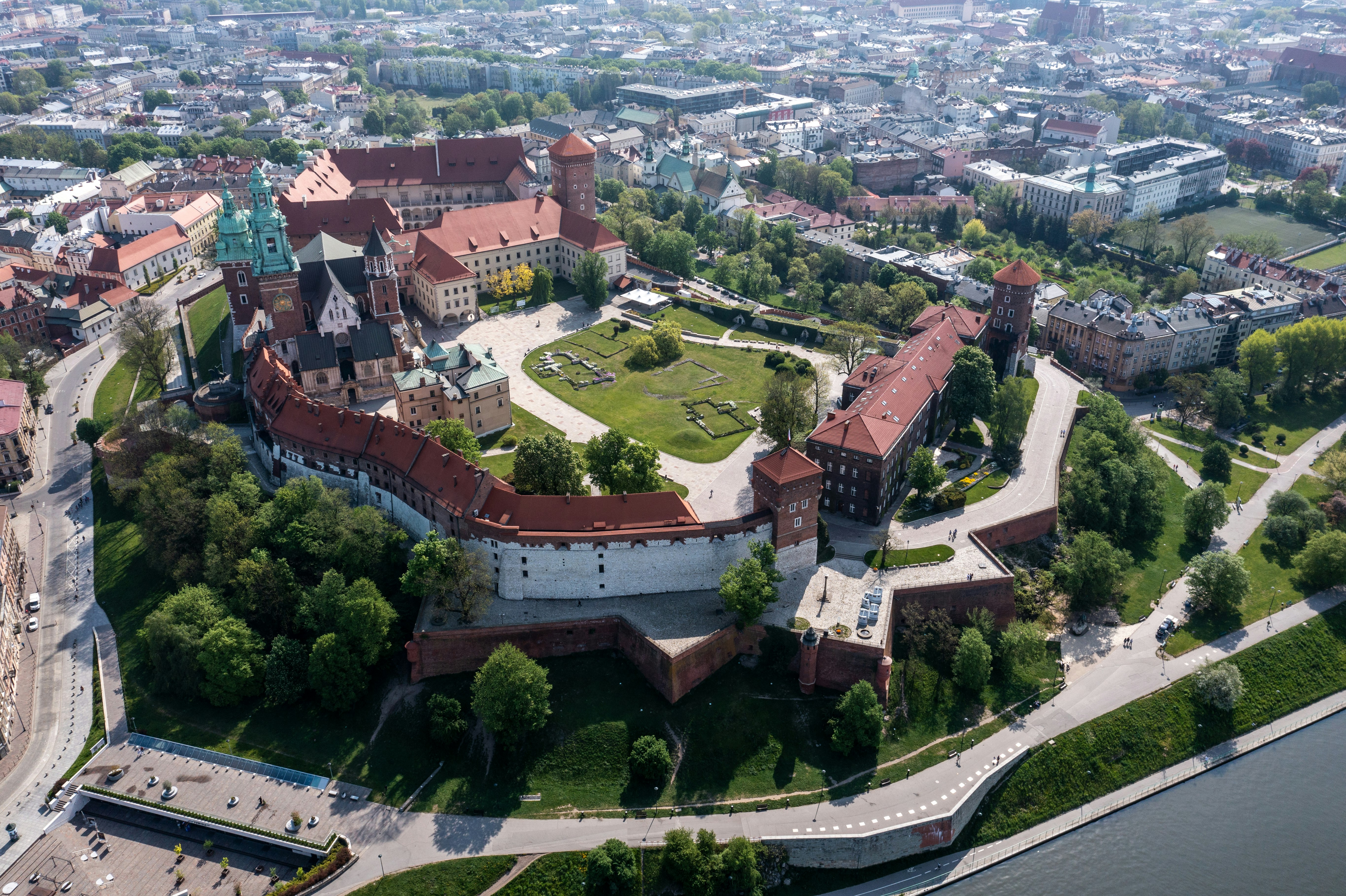 aerial view of city buildings during daytime